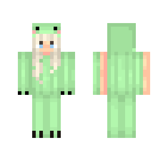 @shannplays skin // frog onesie - Female Minecraft Skins - image 2