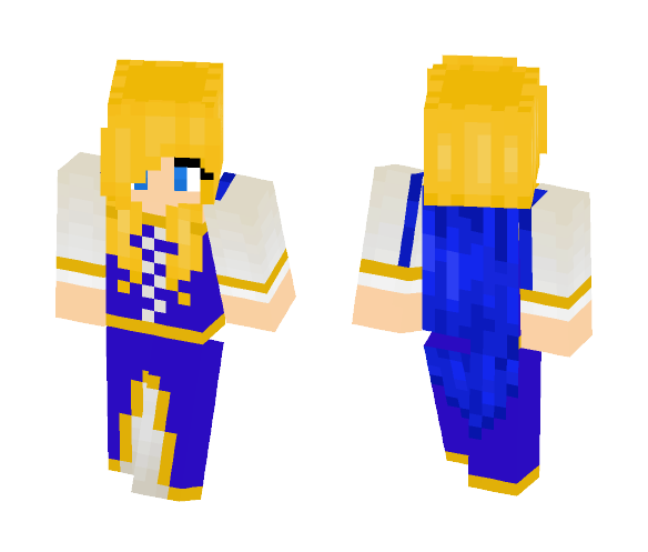 Medieval Dress - Female Minecraft Skins - image 1