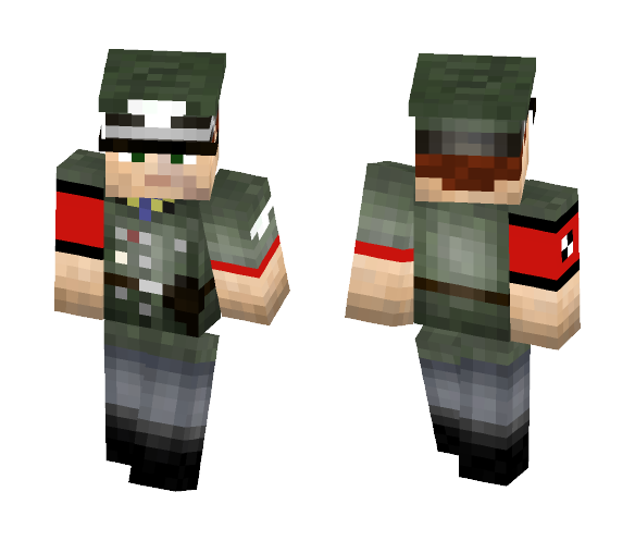 WWII German Officer - Male Minecraft Skins - image 1