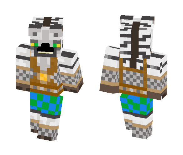 Gnoll gladiator - Male Minecraft Skins - image 1
