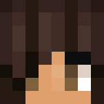 Dark haired Frisk - Female Minecraft Skins - image 3
