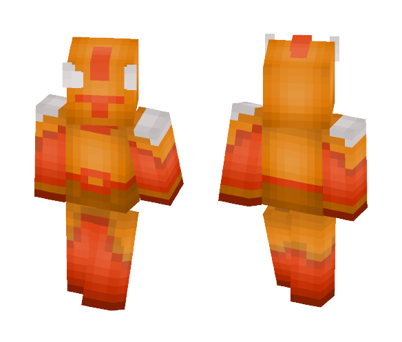 Retro Darknut (Orange) - Other Minecraft Skins - image 1