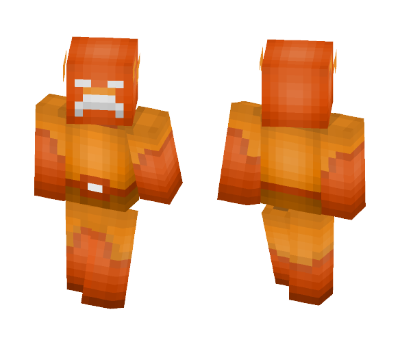 Retro Goriya (Orange) - Other Minecraft Skins - image 1