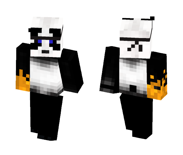 Maz The Panda - Male Minecraft Skins - image 1