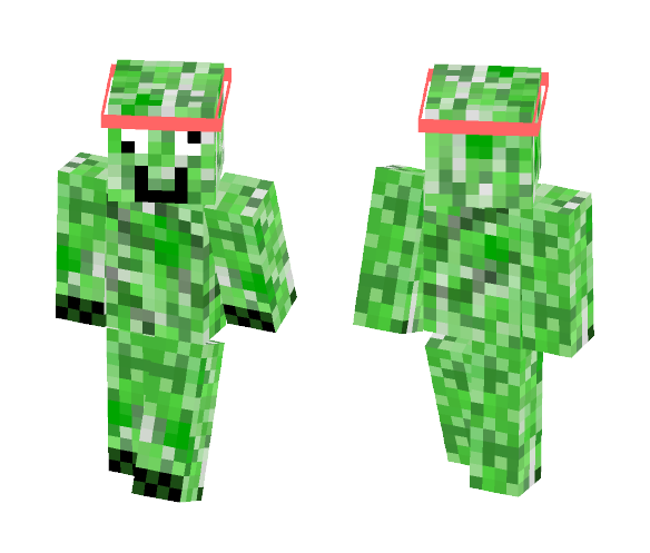 Crazy creeper - Male Minecraft Skins - image 1