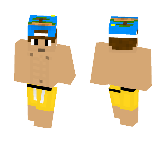 Beach boy - Boy Minecraft Skins - image 1