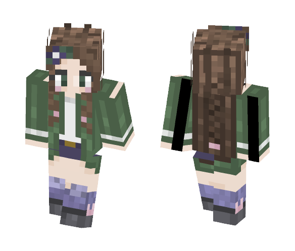Forest-y Girl - Girl Minecraft Skins - image 1
