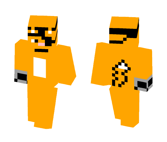 The fox with 1 eye and 1 hand - Male Minecraft Skins - image 1