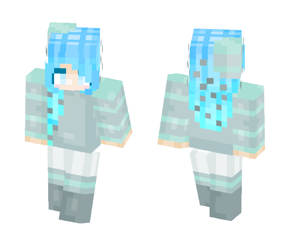 мιnт-σмвrє ~ ɑɗɗɪ - Female Minecraft Skins - image 1