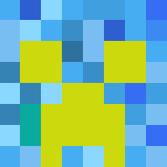 Blue creeper - Interchangeable Minecraft Skins - image 3