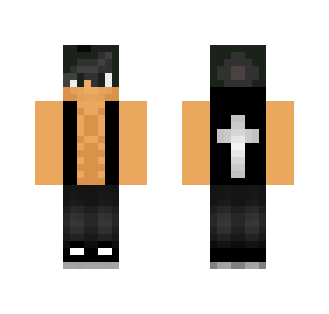 Jamie - Black Cross - Male Minecraft Skins - image 2