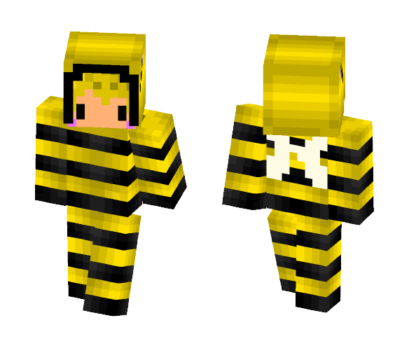 cute bee - Male Minecraft Skins - image 1