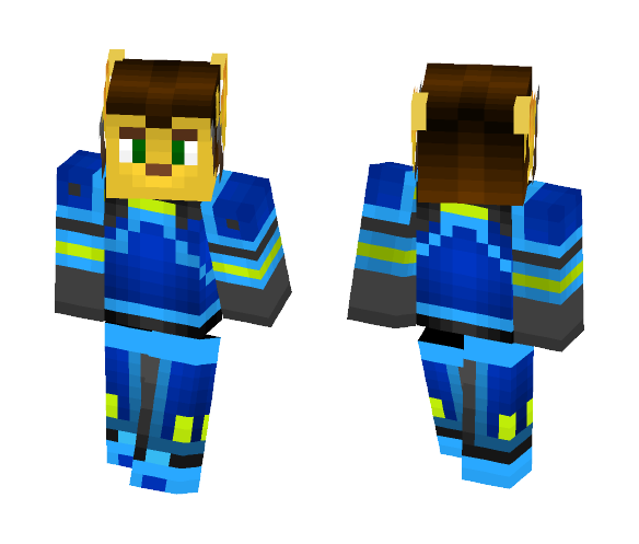 Ratchet Story Mode Armour - Male Minecraft Skins - image 1