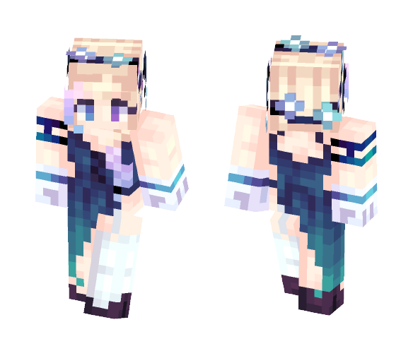 Celestial Skies *:・ﾟ✧ - Female Minecraft Skins - image 1