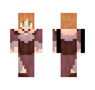Request - Maroon Dress - Female Minecraft Skins - image 2