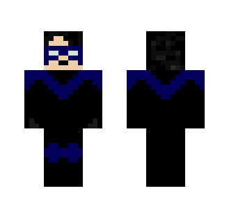 Nightwing (Dick Grayson) - Male Minecraft Skins - image 2