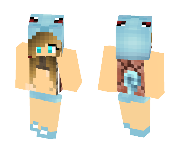 Squirtle - Female Minecraft Skins - image 1