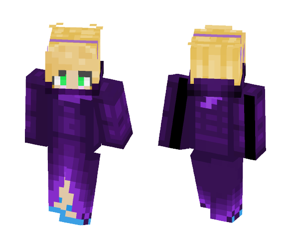 Blonde Mage - Female Minecraft Skins - image 1