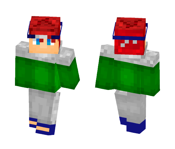 Shinobi - Red Hair - Male Minecraft Skins - image 1