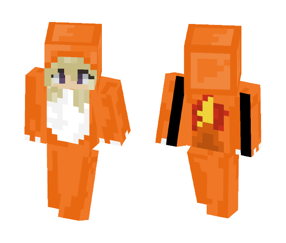 Charmander | ωуѕтαℓια - Female Minecraft Skins - image 1