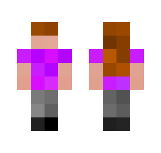 2 Pixel Wide Skin (Girl)