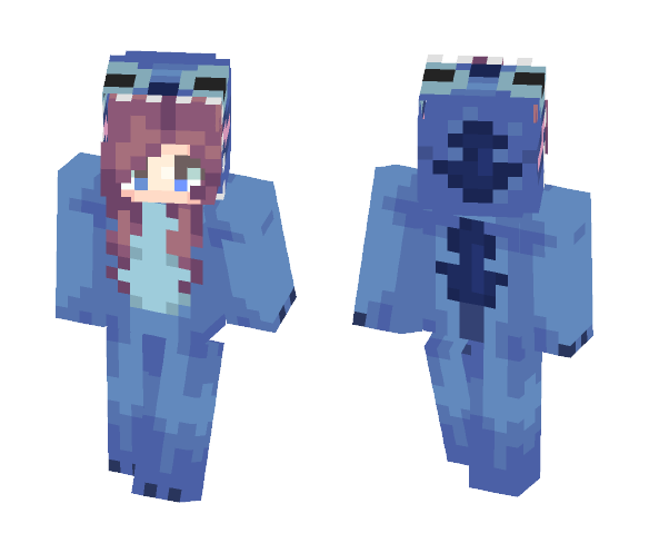 im back + stitch onesie - Female Minecraft Skins - image 1