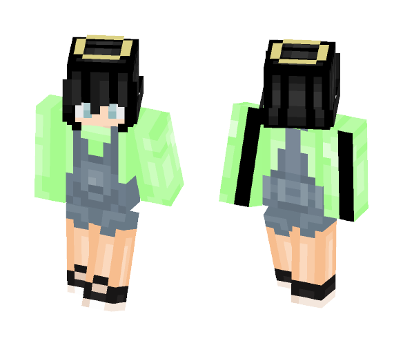 *overalls?* - halo - Interchangeable Minecraft Skins - image 1