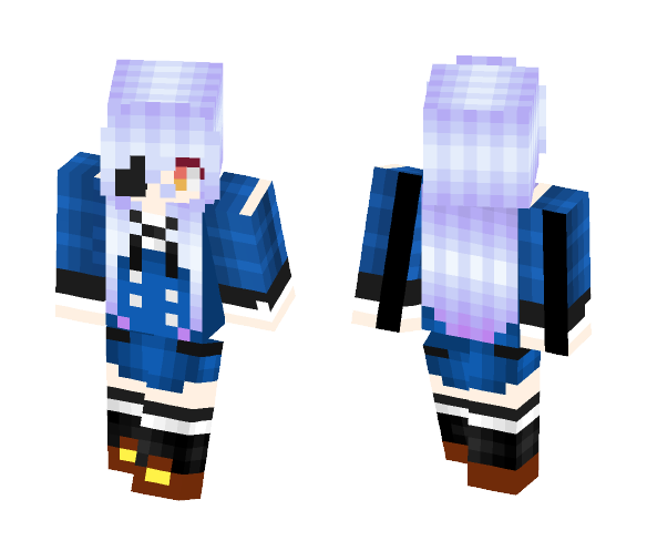 ciel clothes and shiro - Female Minecraft Skins - image 1