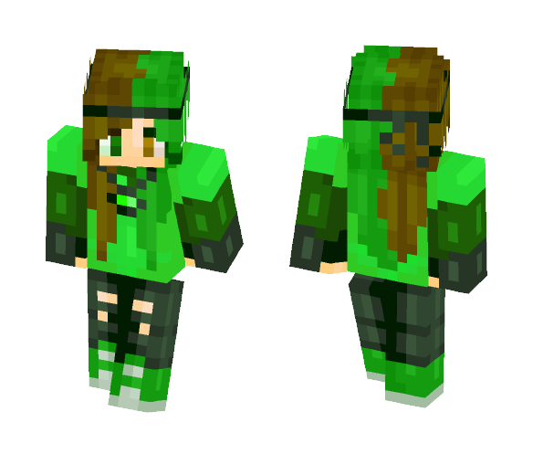 Long Haired Gillis - Female Minecraft Skins - image 1