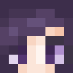 Dark Blue to Purple Ombre Hair Base - Female Minecraft Skins - image 3