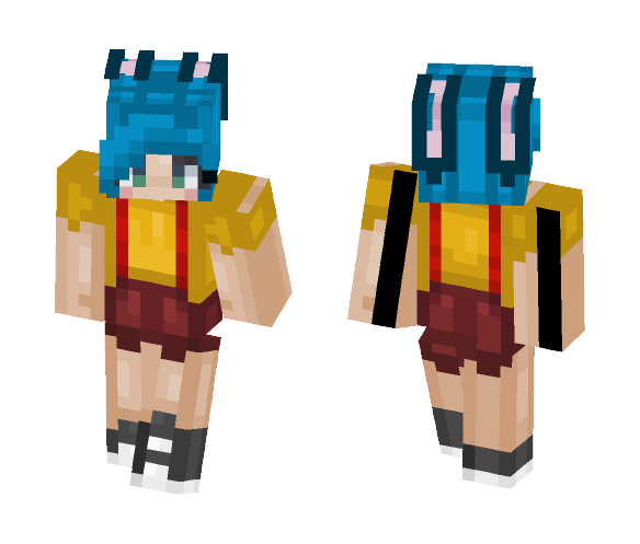 Nice Cream Guy || First skin thingy - Female Minecraft Skins - image 1
