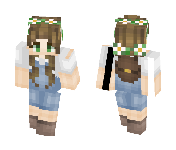 Farmer Girl - Girl Minecraft Skins - image 1