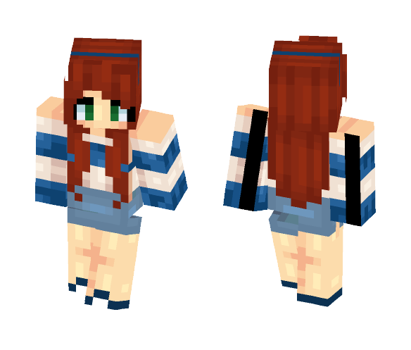 Stripes - Female Minecraft Skins - image 1