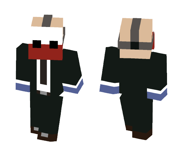Wolf Pay Day: The Heist - Male Minecraft Skins - image 1