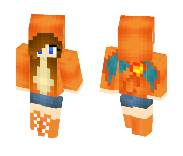 CHARMANDER - Male Minecraft Skins - image 1