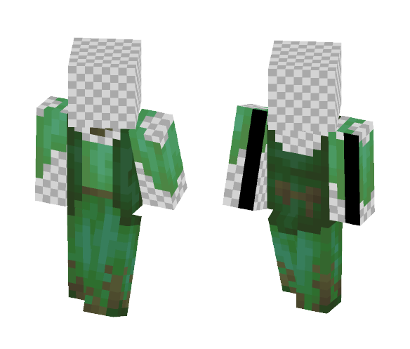 Request - Green and Brown Dress - Interchangeable Minecraft Skins - image 1