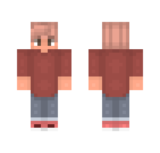 Boy With Pink Hair - Boy Minecraft Skins - image 2