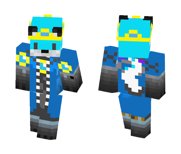 The Diamond King - Male Minecraft Skins - image 1