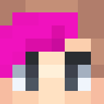 Blue Shirt Blonde with Pink Hair =3 - Male Minecraft Skins - image 3