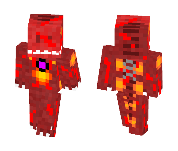 Demon raptor (very badly damaged) - Male Minecraft Skins - image 1