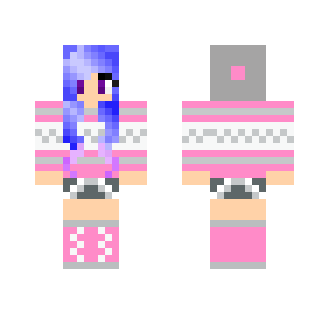Blue&Pink - Female Minecraft Skins - image 2