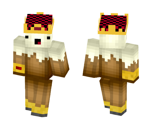 King Cakeman ! - Male Minecraft Skins - image 1