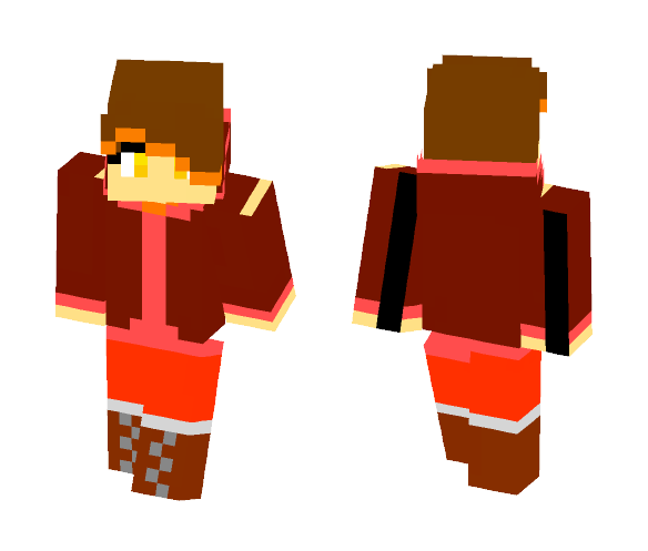 Autumn jacket (I'm still alive! xD) - Female Minecraft Skins - image 1