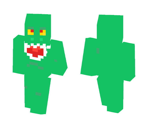 GHOSTBUSTERS_Slimer - Male Minecraft Skins - image 1