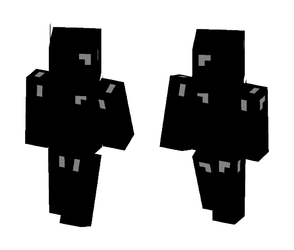 Obsidian Man - Male Minecraft Skins - image 1