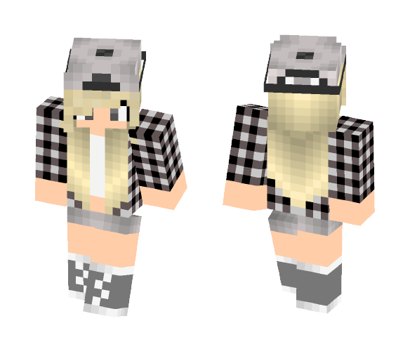 Tomboy Girl with some SWAG and YOLO - Girl Minecraft Skins - image 1