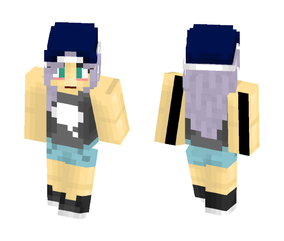 Hip Girl (Cool Feature! :D) - Girl Minecraft Skins - image 1