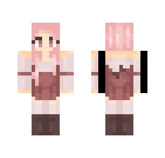 Girl with Pink Hair - Μαcαrοη_ - Color Haired Girls Minecraft Skins - image 2