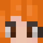 Orange Casual Clothes - Female Minecraft Skins - image 3
