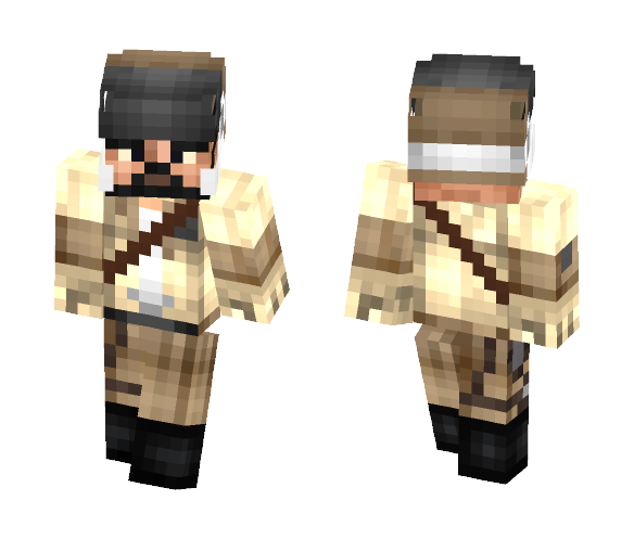 Rebel soldier (desert) - Male Minecraft Skins - image 1